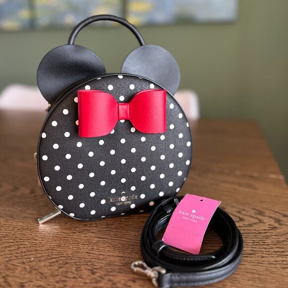 kate spade Handbags - NWT! NEW! Kate Spade Disney x Kate Spade Minnie Top Handle Crossbody Bag